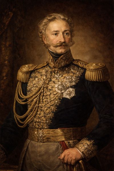 Paolo Avitabile in dress uniform