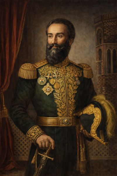 Claude Auguste Court in full dress uniform