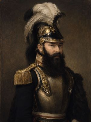 Colonel François Henri Mouton portrait