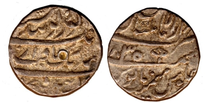 Multan, VS1835, Rupee, 1st Occupation
� The Trustees of the British Museum

http://www.britishmuseum.org/research/collection_online/collection_object_details.aspx?objectId=1513846&partId=1
