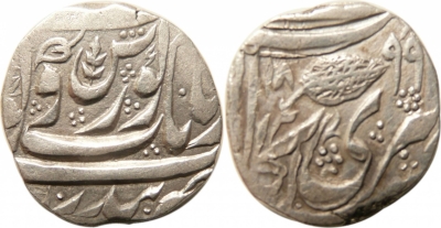 Kashmir Mint, VS1899 Rupee
Governor Sheikh Ghulam Muhyi-ud-Din
