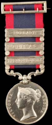 Sutlej Medal, Clasps Ferozeshuhur, Aliwal, Sobraon
