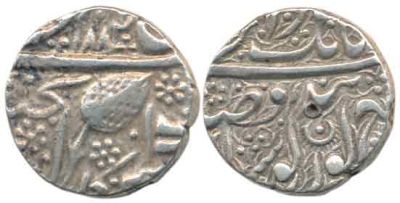 Amritsar, VS1884, Nanakshahi Rupee

