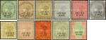 India, 1886-98, Jind State, Stamps Set
