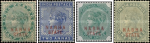 India, 1885, Nabha State, Stamps Set, November issue
